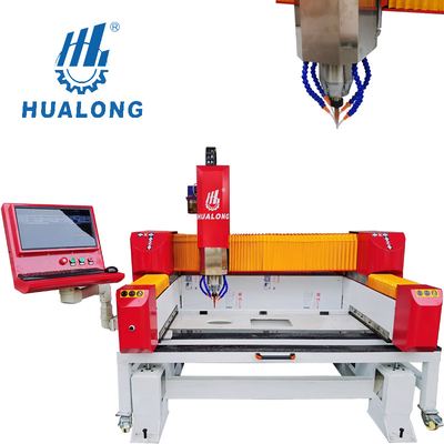 Hualong Steinmaschinen hohe Effizienz CNC Granit Marmorplatte Arbeitsplatte Waschbecken Loch ausgeschnitten Router Ausschnitt Schneidemaschine