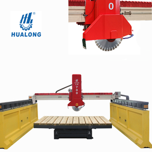 Hualong Stone Machinery HLSQ-700 Cement Base Laser Alignment Bridge sah Steinschneidemaschine