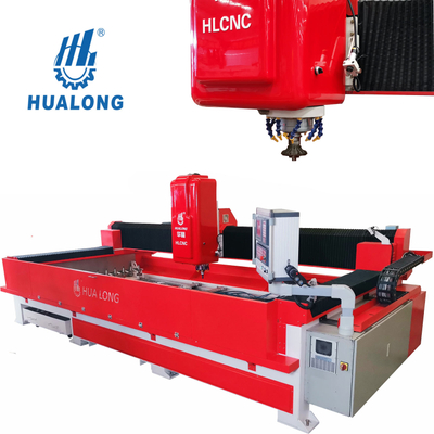 HUALONG 3-Achsen-CNC-Steinmaschine HLCNC-3319 Granitverarbeitungsebene Graviermaschinenzentrum zum Schneiden von Arbeitsplatten